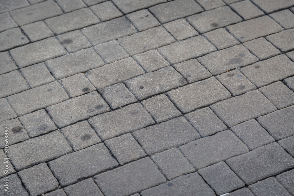 Roads, paved walkways, stone blocks Roads, paved walkways, stone blocks