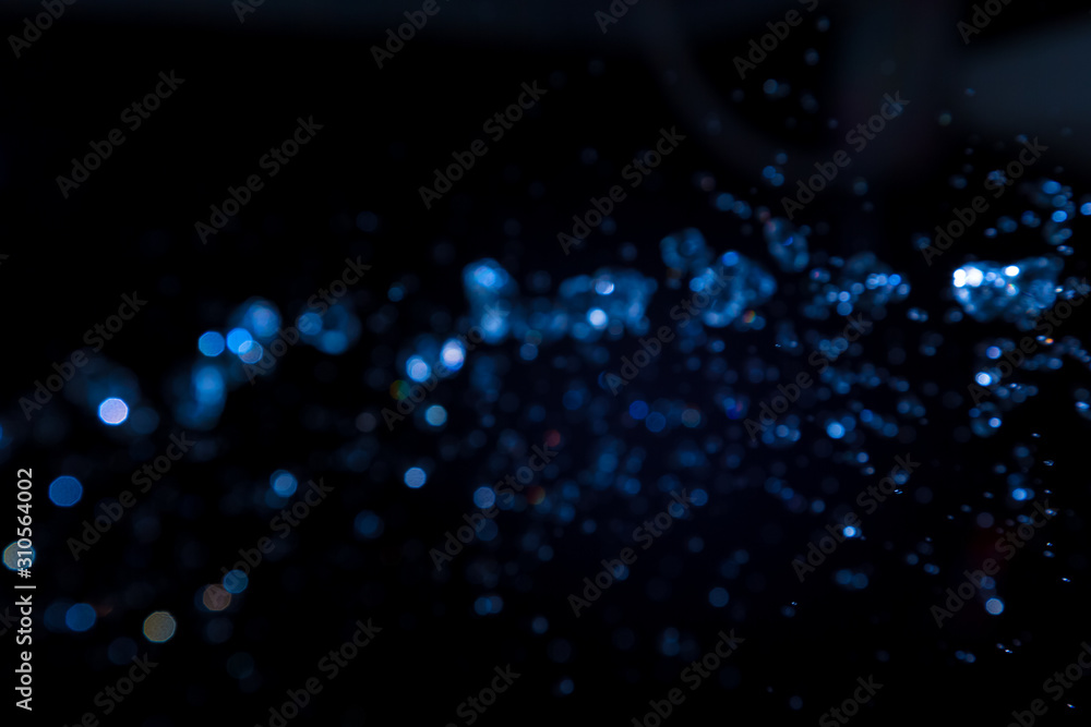 Abstract luxury bokeh on black Abstract luxury bokeh on black