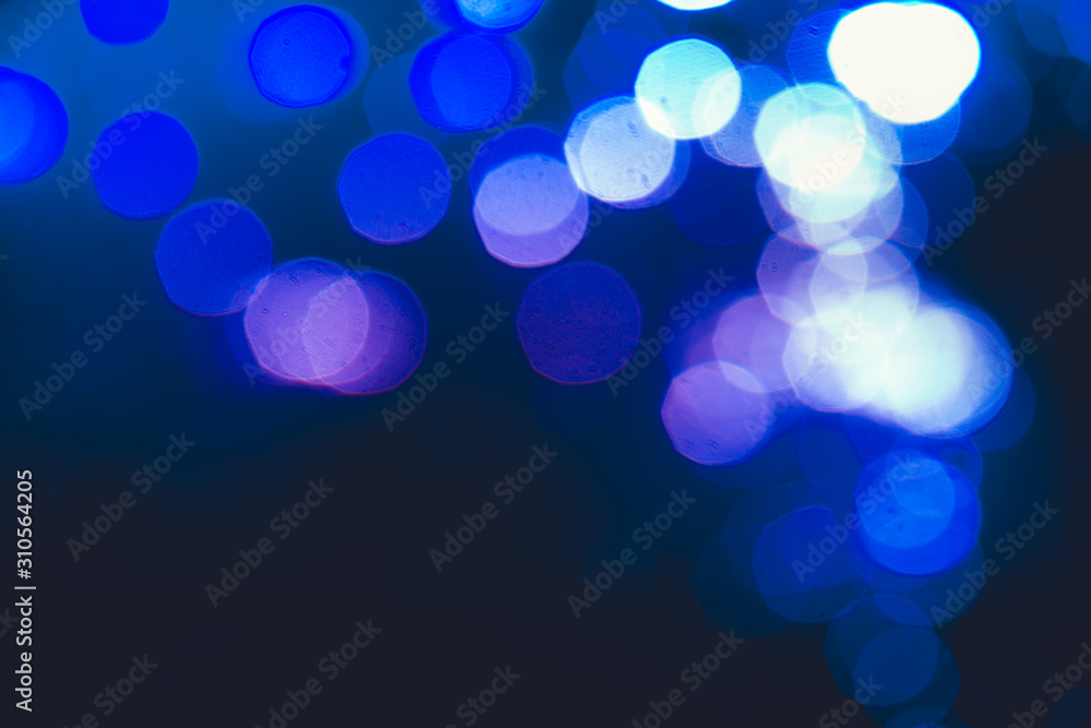 Blue abstract bokeh Blue abstract bokeh