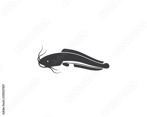 catfish vector icon illustration design