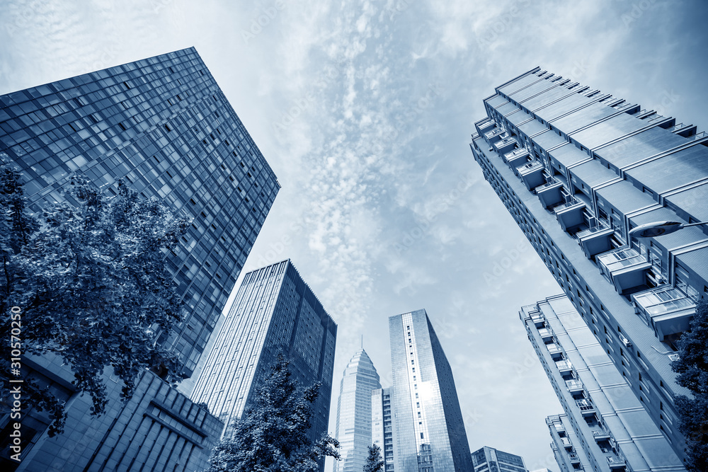 Fototapeta premium High-rise building in Shaoxing CBD