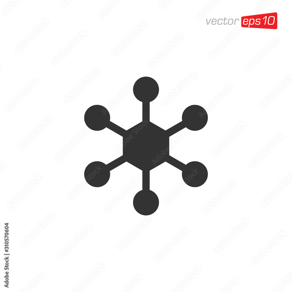 Connection Network Icon Design Vector Connection Network Icon Design Vector