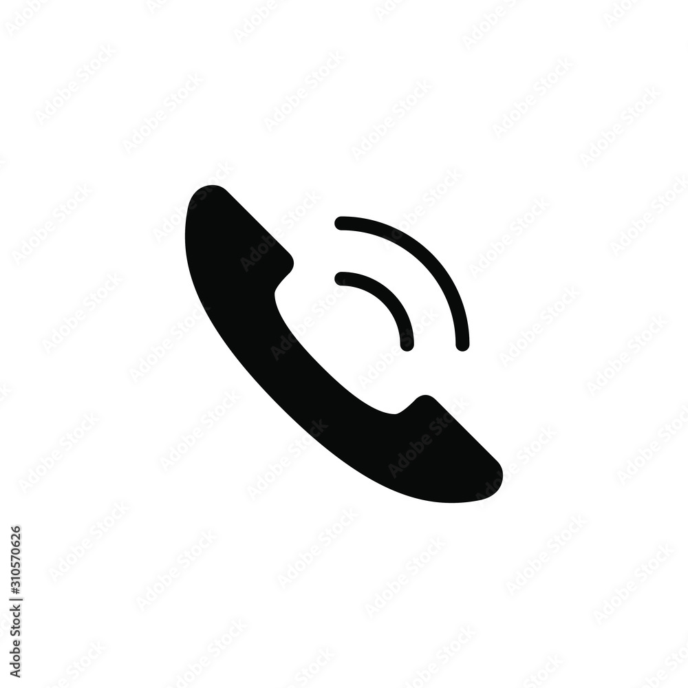 Telephone icon vector design template Telephone icon vector design template