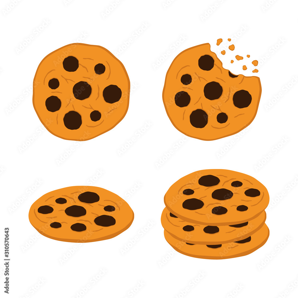 Cookies Vector Design Illustration Cookies Vector Design Illustration