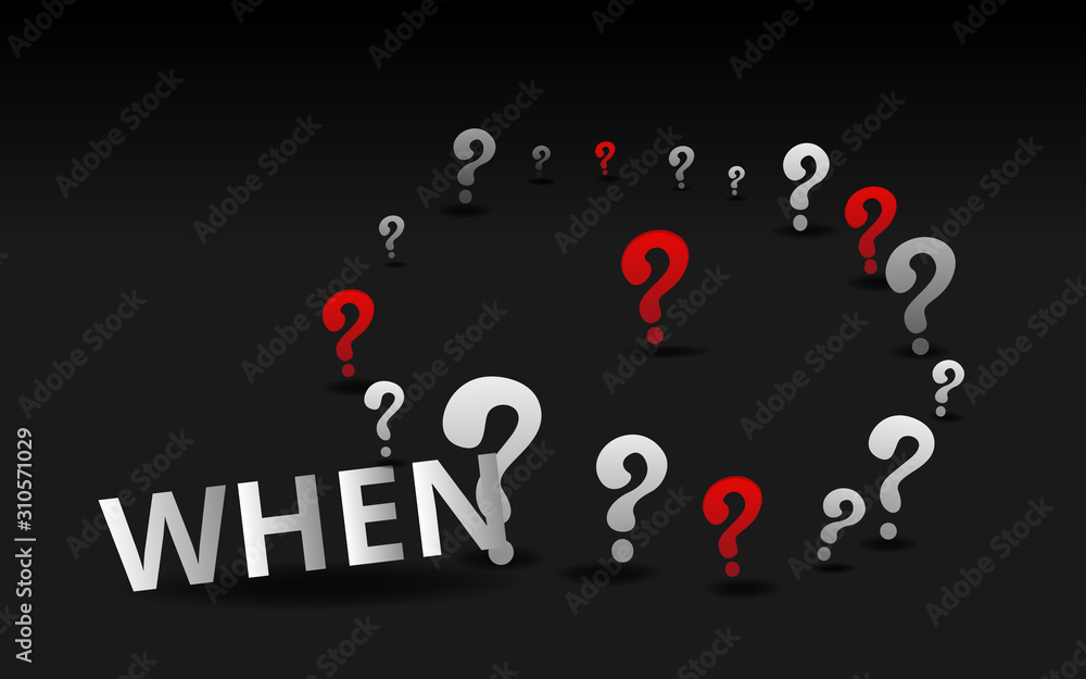 Question signs When word, FAQ help. Question signs When word, FAQ help.