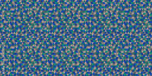Seamless triangle pattern. Geometric wallpaper from triangles. Bright colors. Print for flyers, posters and banners