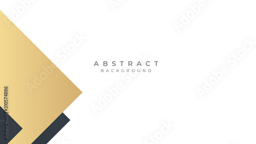 Modern Simple Gold Black Abstract Background Award Presentation Design