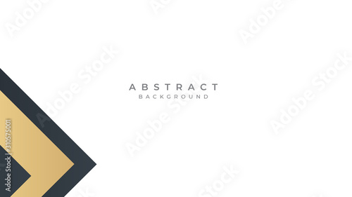 Modern Simple Gold Black Abstract Background Award Presentation Design