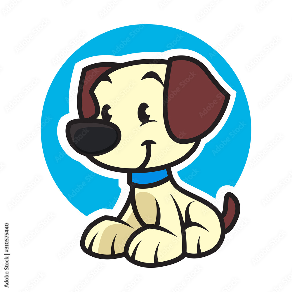 Fototapeta premium cute dog pet animal