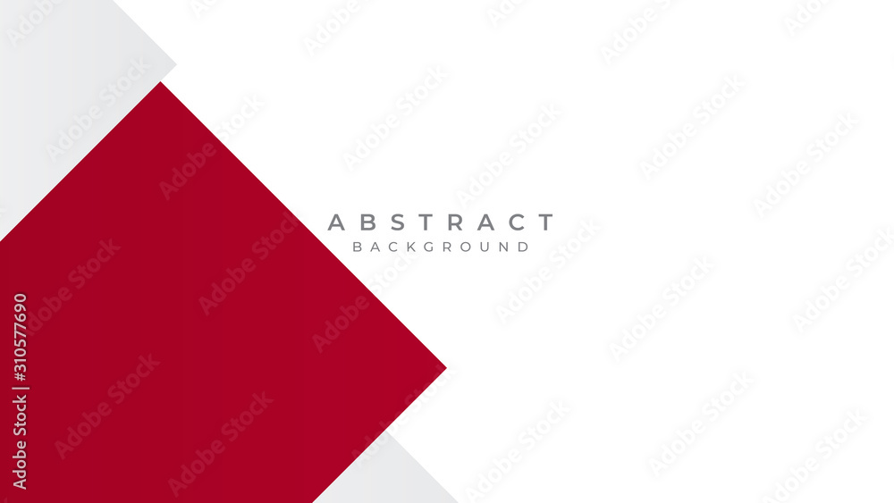 Modern Simple Red White Abstract Background Presentation Design Modern Simple Red White Abstract Background Presentation Design