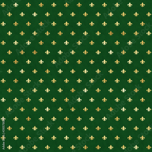 Mardi Gras Seamless Pattern - Festive repeating pattern design for Mardi Gras