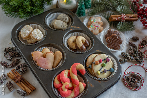 Traditional German home made Christmas Cookies