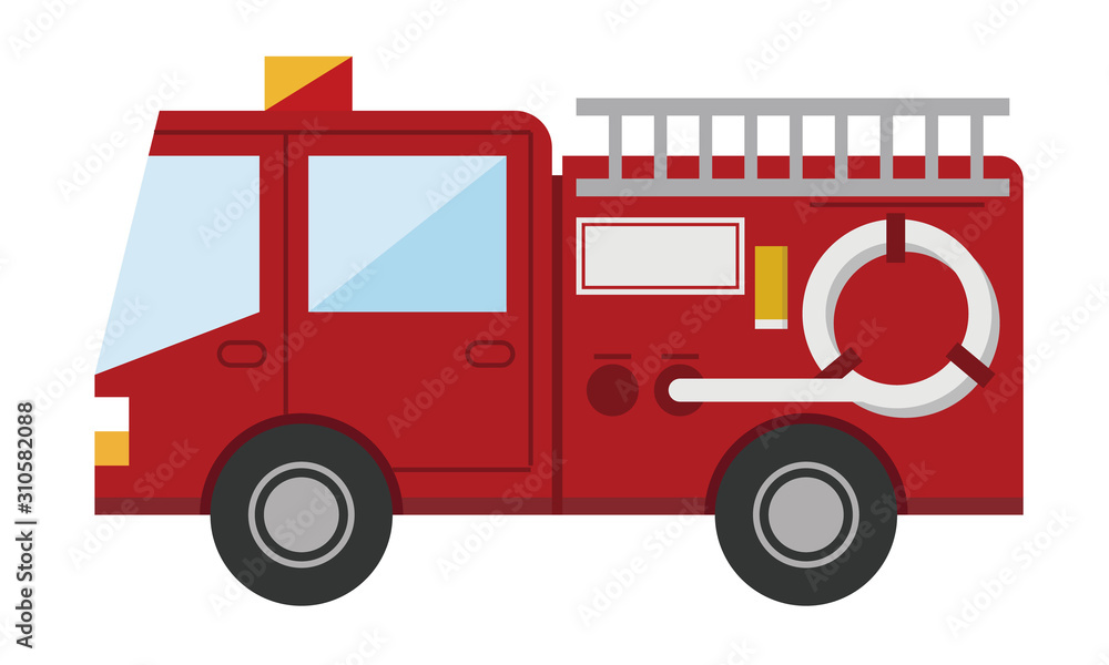 消防車　消防　火事