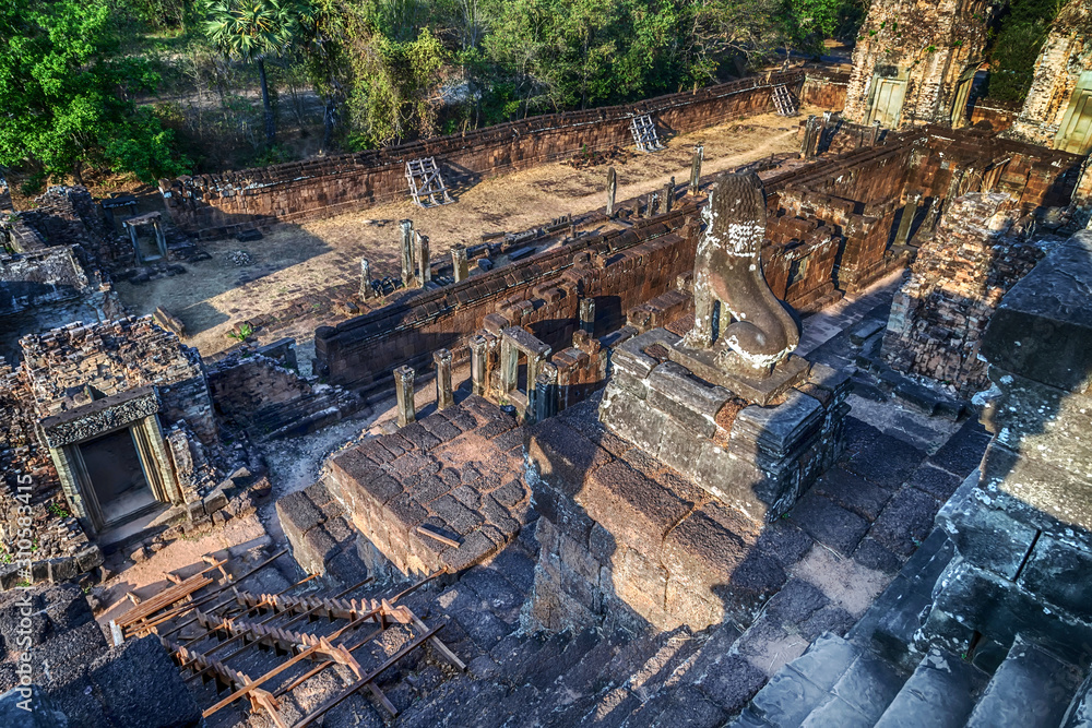 Banteay Srei Srey temple Angkorian sites in Cambodia Siem Reap, Cambodia Banteay Srei Srey temple Angkorian sites in Cambodia Siem Reap, Cambodia