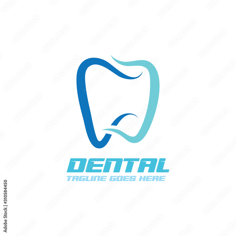Dental care logo Template vector illustration icon design Dental care logo Template vector illustration icon design
