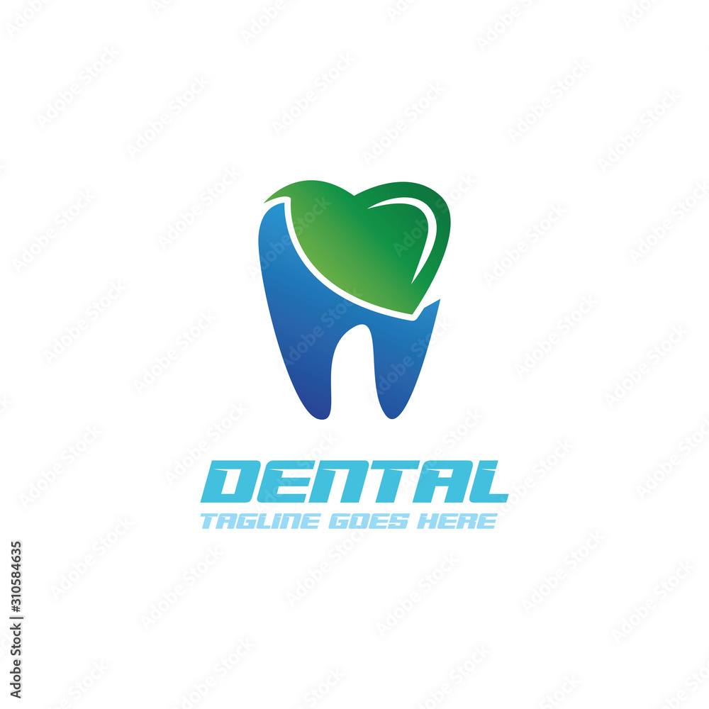 Dental care logo Template vector illustration icon design Dental care logo Template vector illustration icon design