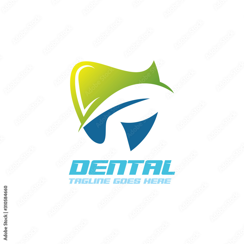 Dental care logo Template vector illustration icon design Dental care logo Template vector illustration icon design