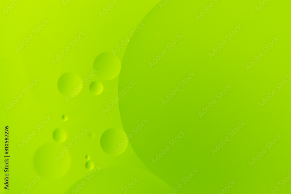 abstract green background with circle