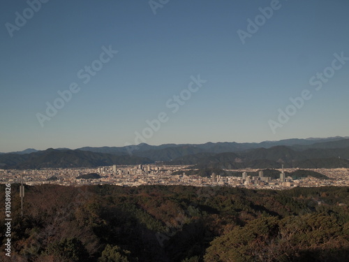 〈静岡〉静岡市街を一望 panoramic view of the city