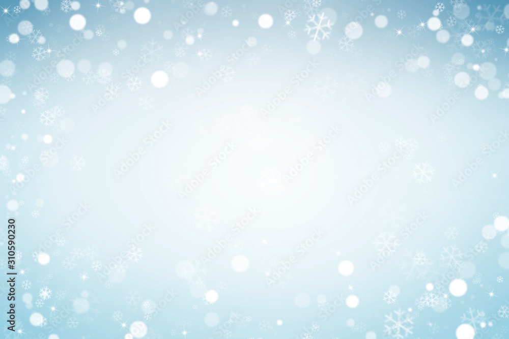 abstract winter background with snowflakes, Christmas background with heavy snowfall, snowflakes in the sky abstract winter background with snowflakes, Christmas background with heavy snowfall, snowflakes in the sky