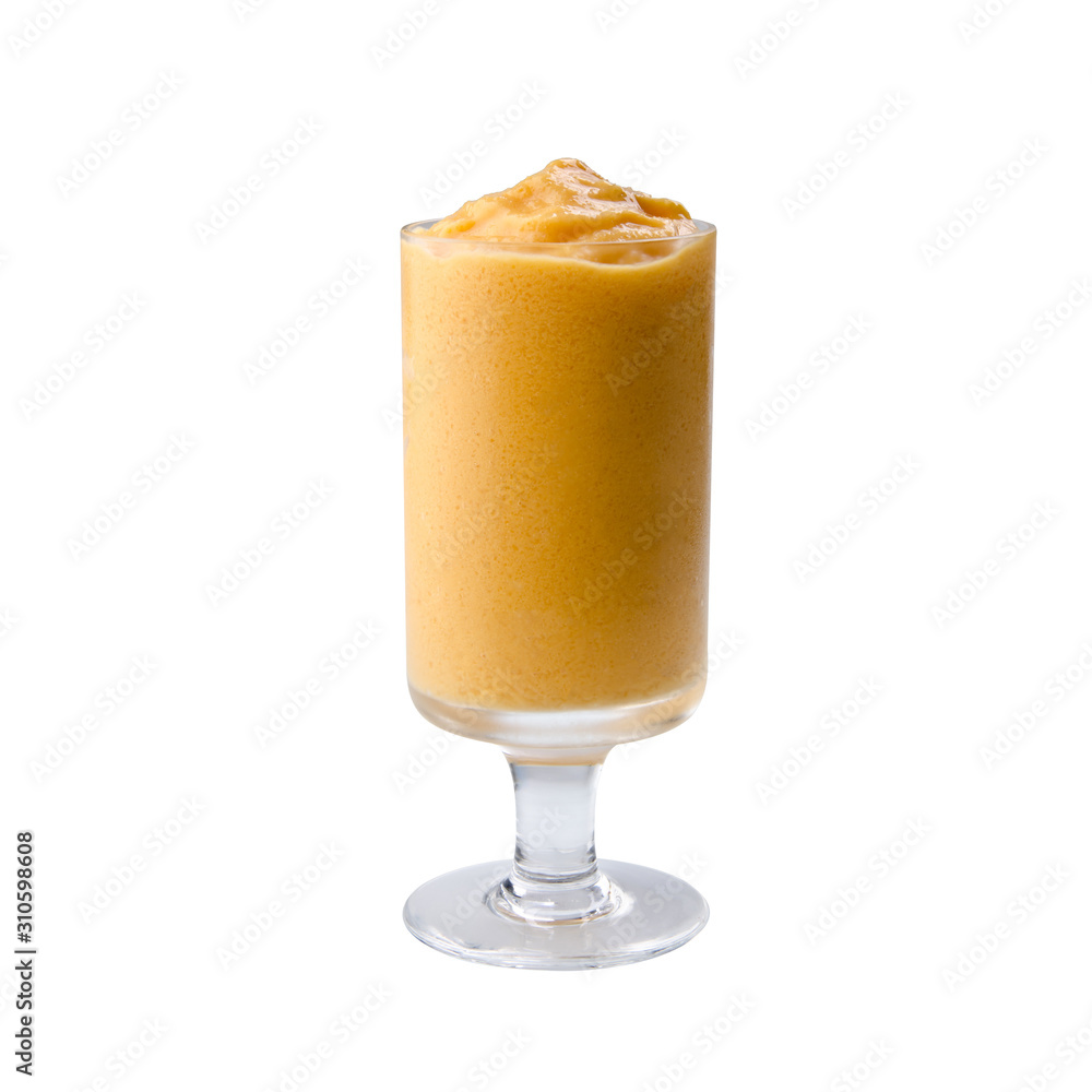 yogurt or mango yogurt ice drick on a background new. yogurt or mango yogurt ice drick on a background new.
