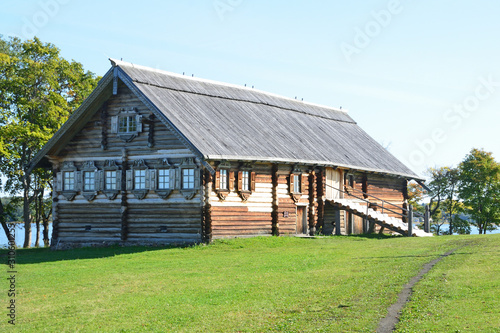Wallpaper Mural Kizhi, Karelia, house from Logmoruchey village 1908-1910 years built Torontodigital.ca