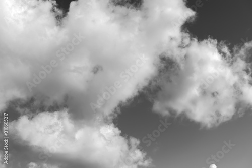 The sky before the rain, the cloudy dramatic sky, dark clouds texture background