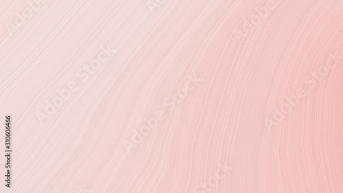 simple colorful curvy background illustration with baby pink, pastel pink and misty rose color