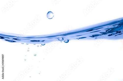 ure water splash motion abstract blue ocean bubble and aqua wave pattern