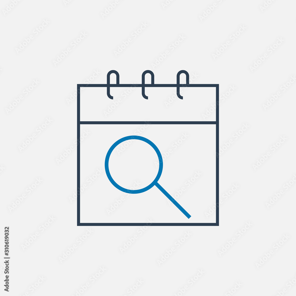 Calendar line icon. Vector design Calendar line icon. Vector design