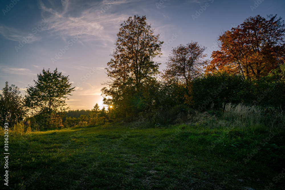 Sonnenuntergang im Mühöviertel Sonnenuntergang im Mühöviertel