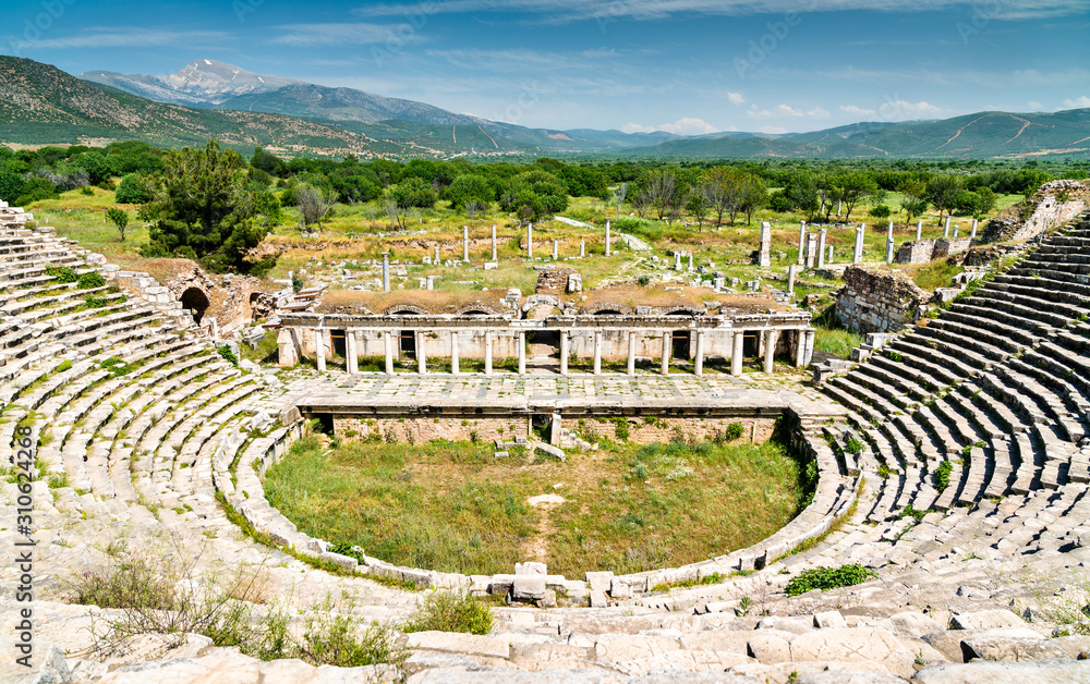 Amphitheatre at Aphrodisias in Turkey