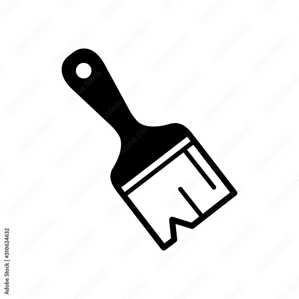 paint brush icon vector design template paint brush icon vector design template