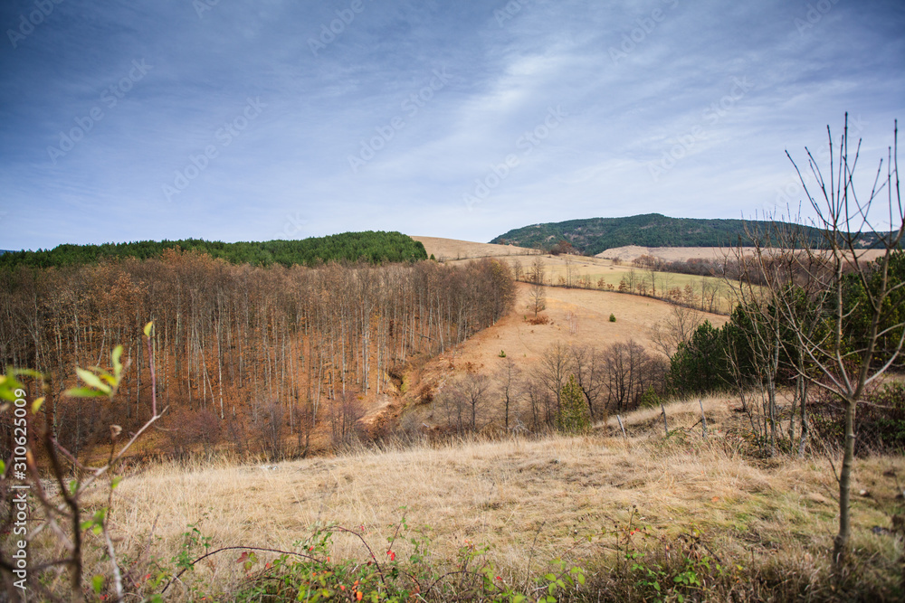  Panoramic View of the Mountain Natural Landscape