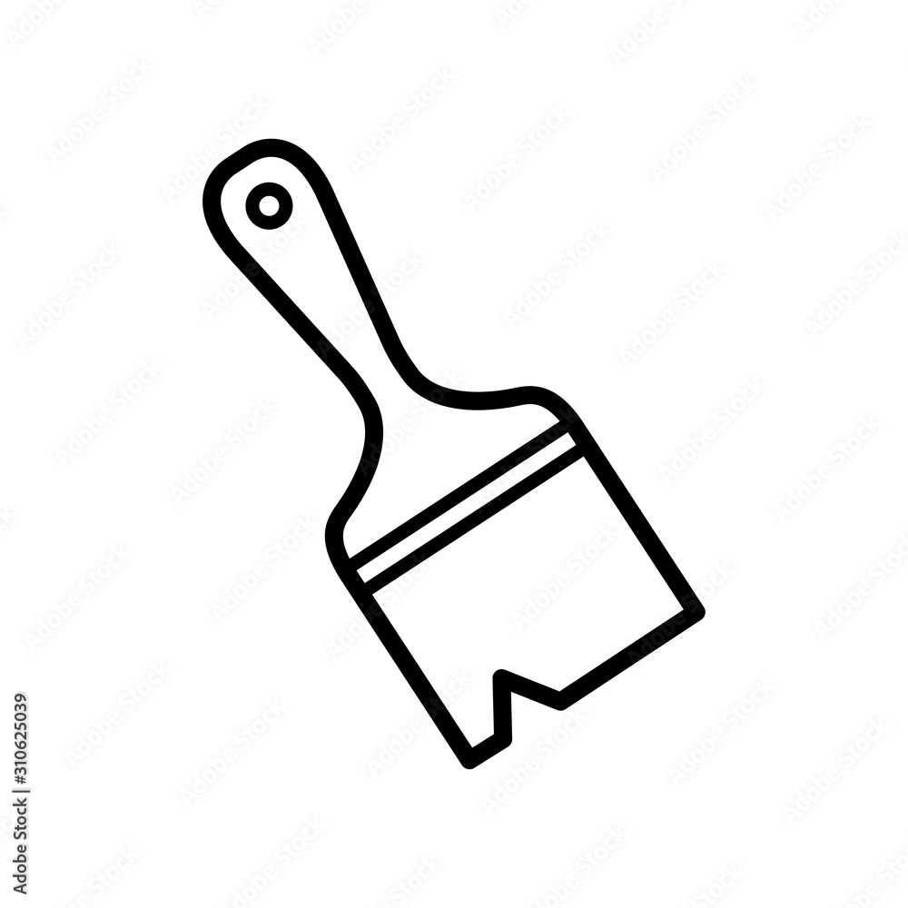 paint brush icon vector design template paint brush icon vector design template