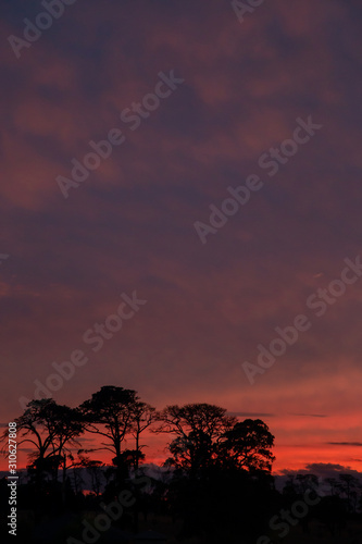 sunset tranquility end of day peace