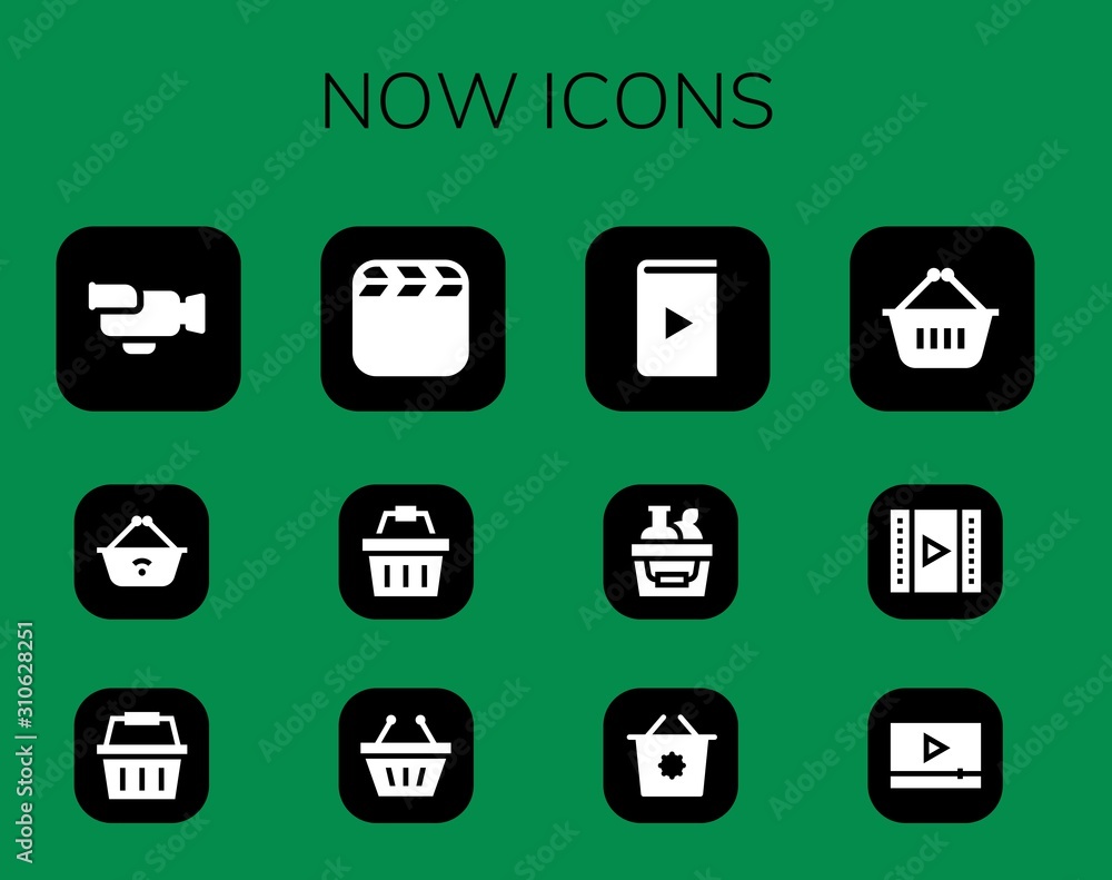 now icon set now icon set