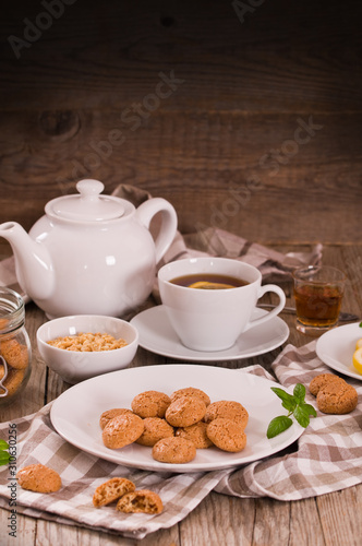 Amaretti cookies.