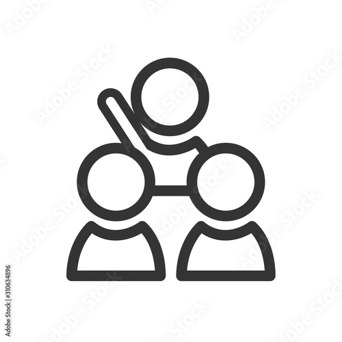 hand up human icon lifting gray vector people for your websites and projects eps10 answering or participating person educational or journalist