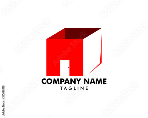 Warehouse logo vector, Storage, Storage company logo