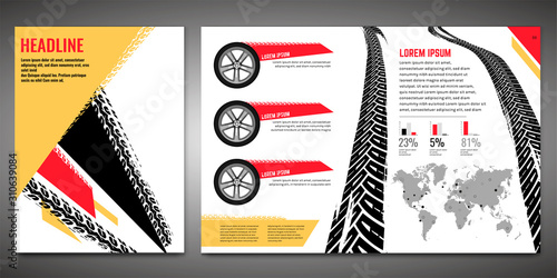 Tire Brochure Template