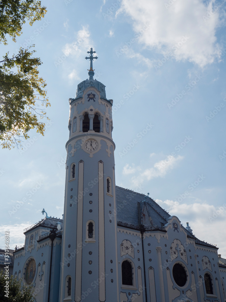 Eglise Sainte Elisabeth, église bleue, Bratislava - Slovaquie