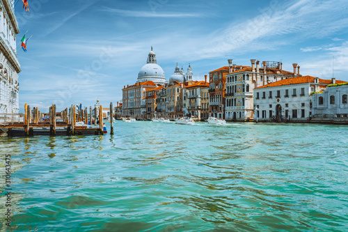 Grand Canal and Basilica Santa Maria della Salute, Venice, Italy © Igor Tichonow