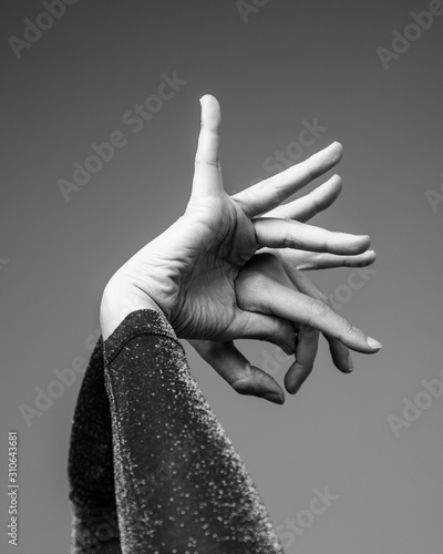 Obraz na płótnie Flamenco Hands Gesture