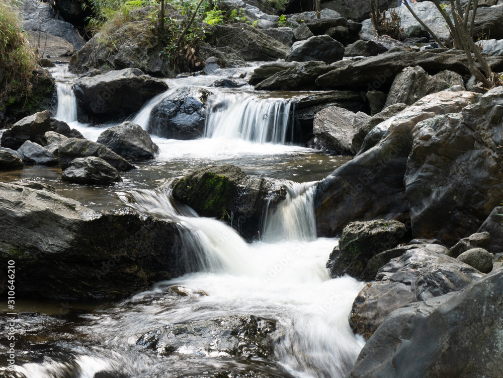 Klong Lan waterfall, the waterfall in Klong Lan National Park, Khlong Lan Phatthana, Kamphaeng Phet/Thailand Klong Lan waterfall, the waterfall in Klong Lan National Park, Khlong Lan Phatthana, Kamphaeng Phet/Thailand