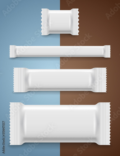  chocolate and candy packaging for mockup