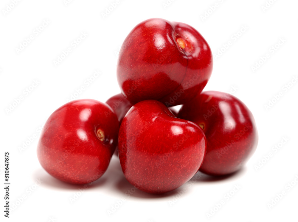 Cherry isolated on white background Cherry isolated on white background