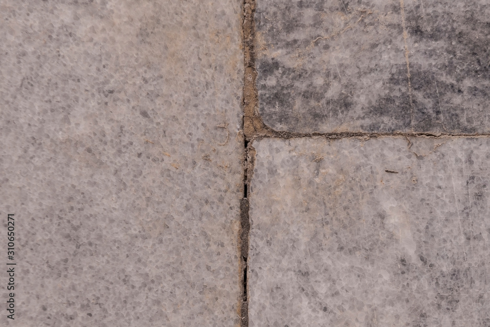 Obraz premium brown polished ural stone in the wall