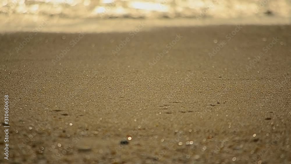 Beautiful tropical beach and smooth wave background. Summer vacation and nature environment concept. Beautiful tropical beach and smooth wave background. Summer vacation and nature environment concept.