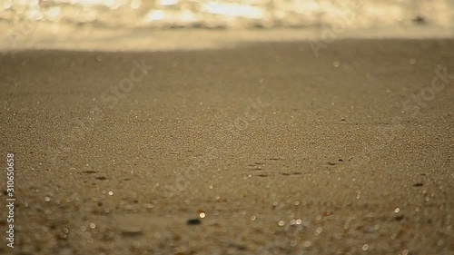 Wallpaper Mural Beautiful tropical beach and smooth wave background. Summer vacation and nature environment concept. Torontodigital.ca